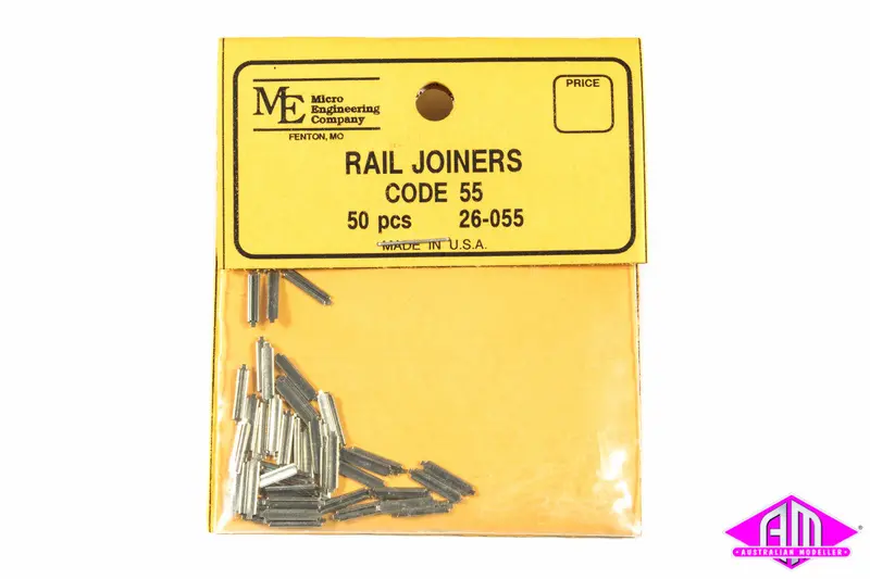 Micro Engineering - 26-055 - Rail Joiners - Code 55 - 50Pc 1