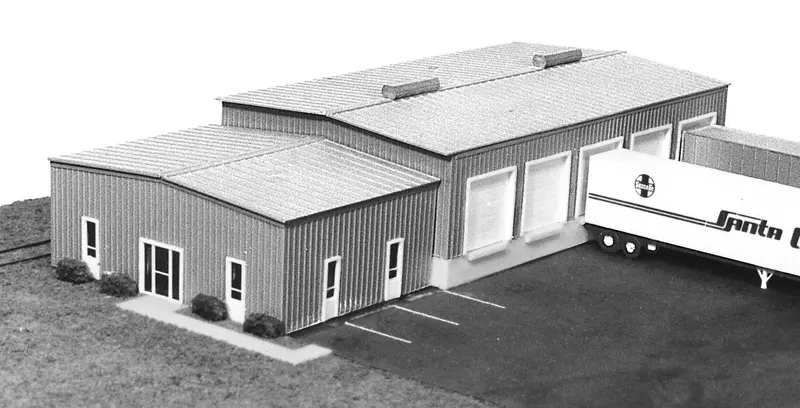 Micro Engineering - 55-002 - Transworld Truck Terminal (N Scale) 1
