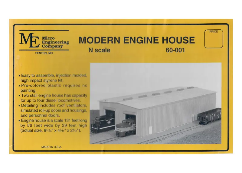 Micro Engineering - 60-001 - Modern Engine House (N Scale) 1