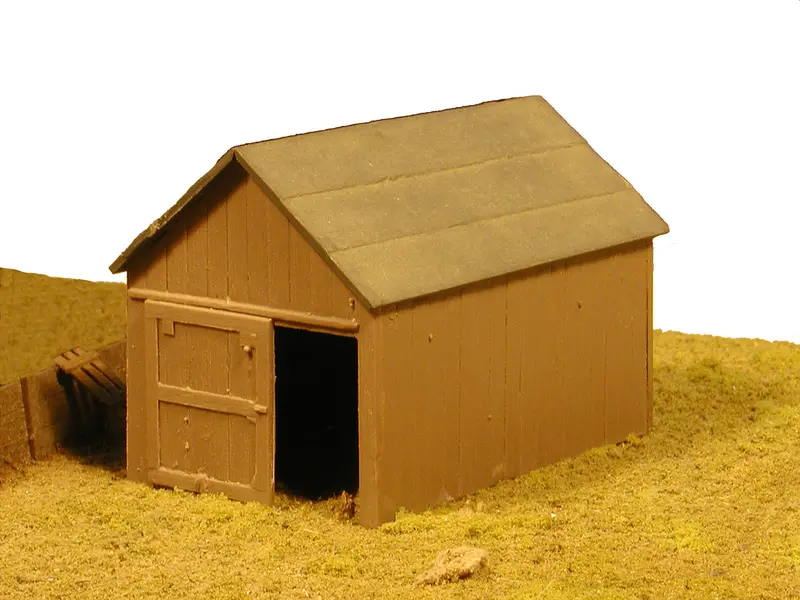Micro Engineering - 70-605 - Small Shed (Ho Scale) 1
