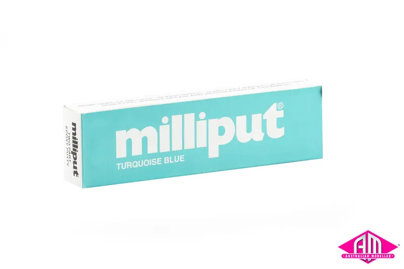 Milliput - Mpt-Turquoise - Epoxy Putty - Turquoise Blue 1