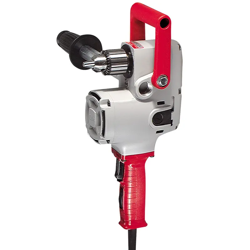 Milwaukee 1675-6 120V Ac 1/2-Inch Hole-Hawg Drill 300/1200 Rpm With Pipe Handle 1