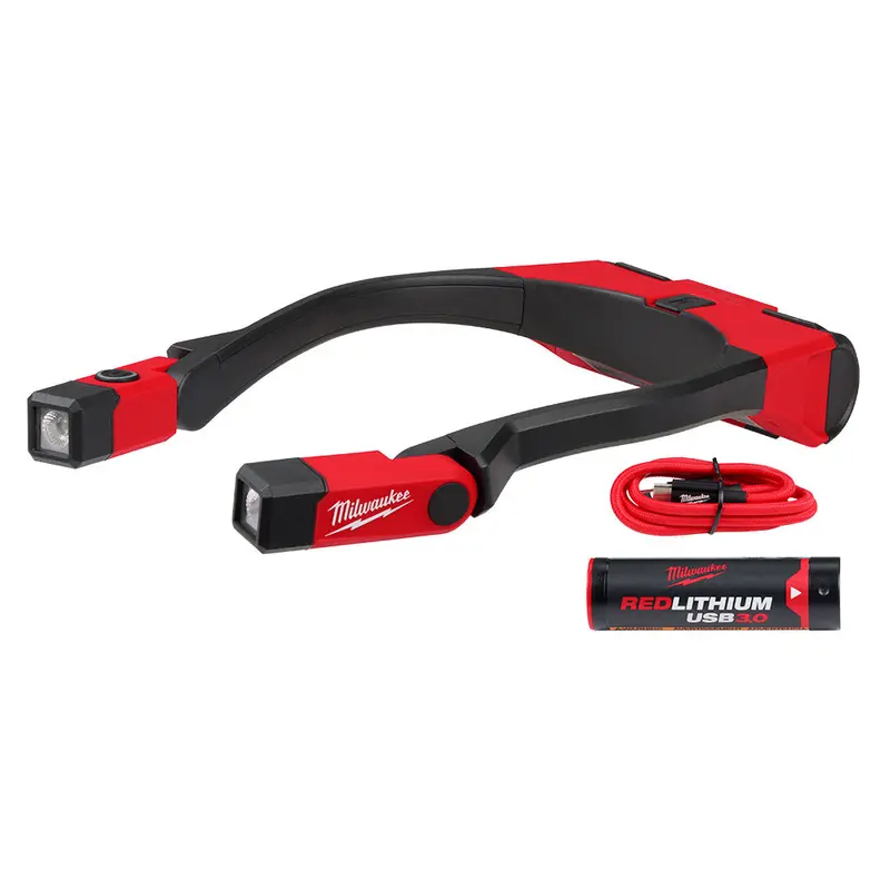 Milwaukee 2117-21 Redlithium Usb 400 Lumen Cordless Neck Light 1