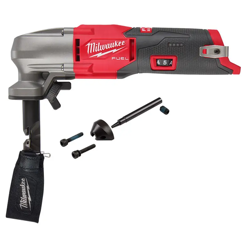Milwaukee 2476-20Pd M12 Fuel 12V 16 Gauge Variable Speed Nibbler W/Punch/Die Set 1