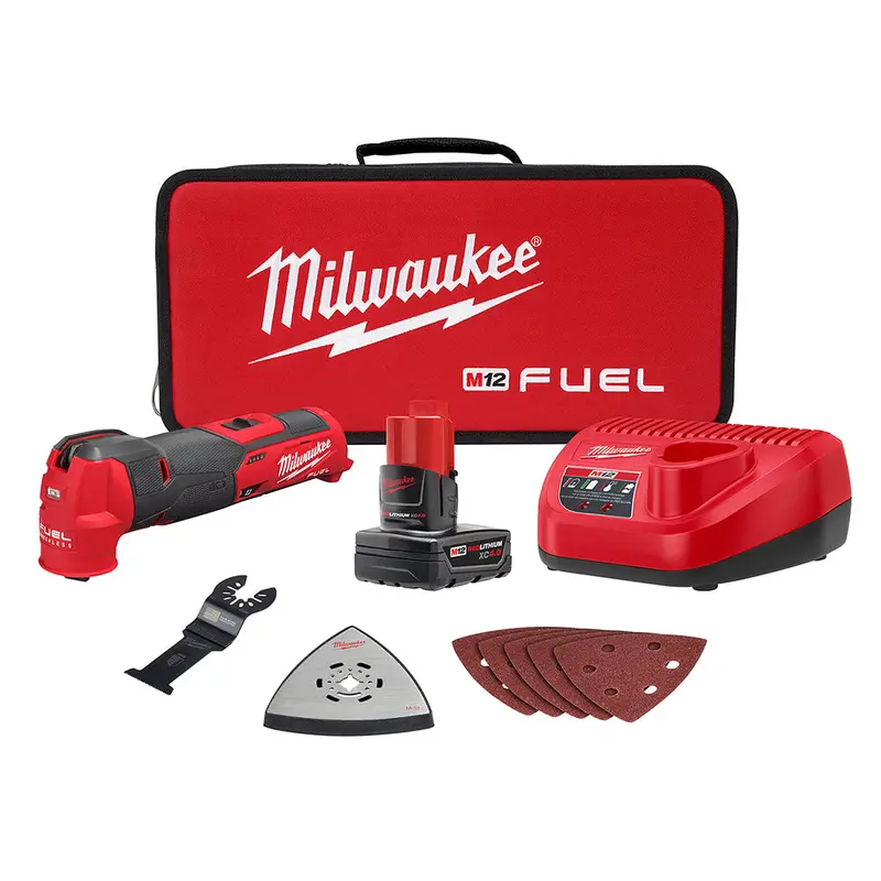 Milwaukee 2526-21Xc M12 Fuel 12V Brushless Cordless Oscillating Multi-Tool Kit 1
