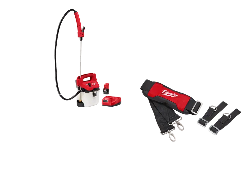 Milwaukee 2528-21G1s M12 12V 1 Gallon Handheld Sprayer Kit W/ Strap 1