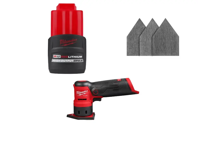 Milwaukee 2531-20X2 M12 12V Redlithium High Output Cp2.5 Battery Pack Bundle 1