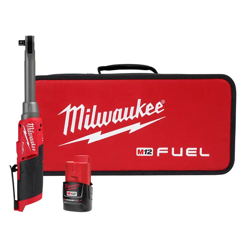 Milwaukee 2569-21 12V Fuel M12 3/8" Extended Reach High Speed Ratchet Kit 1