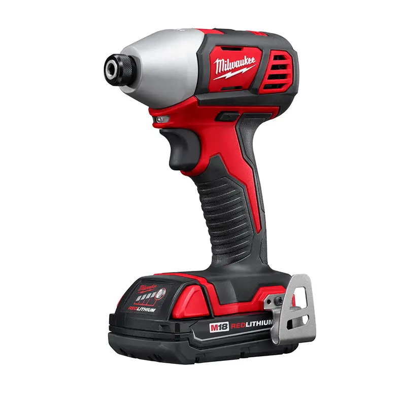 Milwaukee 2656-81 M18 18V 1/4"Cordless Hex Impact Driver Kit - Recon 1