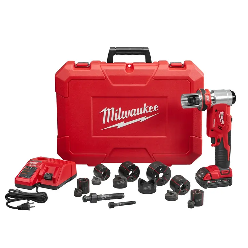 Milwaukee 2677-81 M18 18V Force Logic 6T Knockout Tool Kit - Recon 1