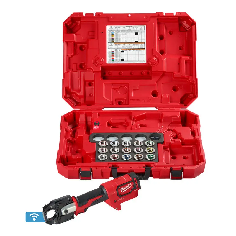 Milwaukee 2679-600Cu M18 Force Logic 18V 600 Mcm Crimper W/ #8 - 600 Mcm Cu Dies 1