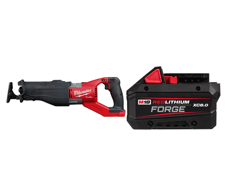 Milwaukee 2722-20X8 M18 Fuel 18V Super Sawzall Reciprocating Saw W/ 8Ah Battery 1