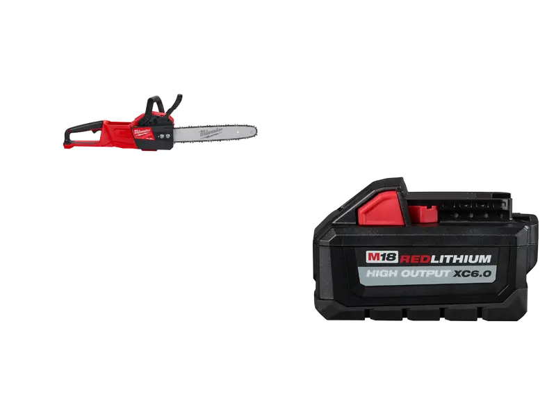 Milwaukee 2727-20X6 M18 Fuel 18V 16" Cordless Li-Ion Chainsaw W/ 6Ah Battery 1