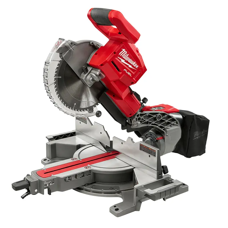 Milwaukee 2734-20 M18 Fuel 18V 10" Dual Bevel Carbide Blade Miter Saw -Bare Tool 1