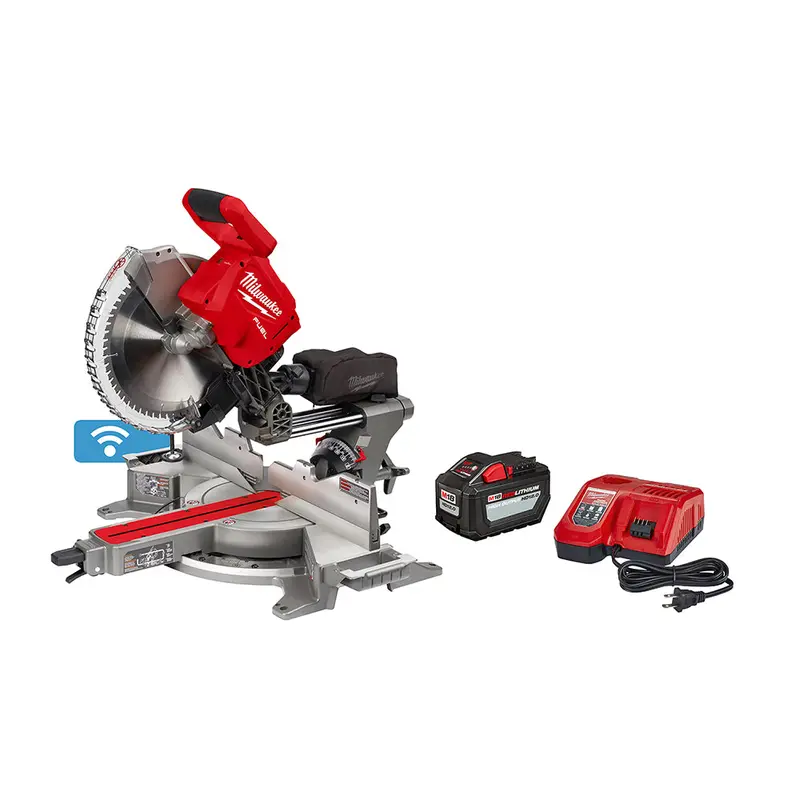 Milwaukee 2739-21Hd M18 Fuel 18V 12" Dual Bevel Sliding Compound Miter Saw Kit 1