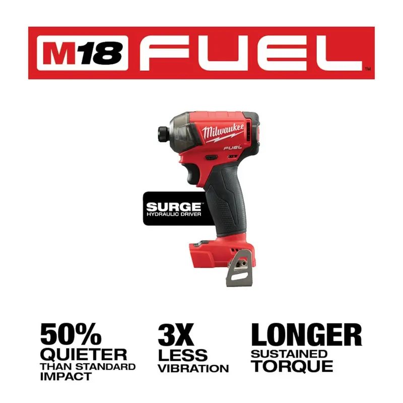 Milwaukee 2760-20Sk5 M18 Fuel 18V Surge Impact Driver W/ Battery And Charger 2