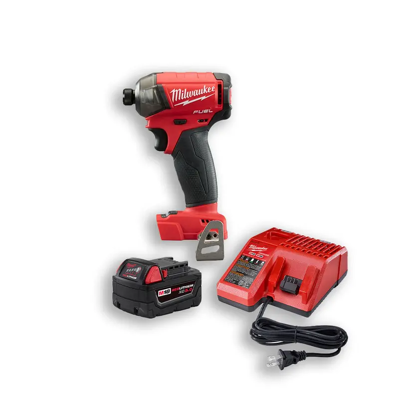 Milwaukee 2760-20Sk5 M18 Fuel 18V Surge Impact Driver W/ Battery And Charger 3