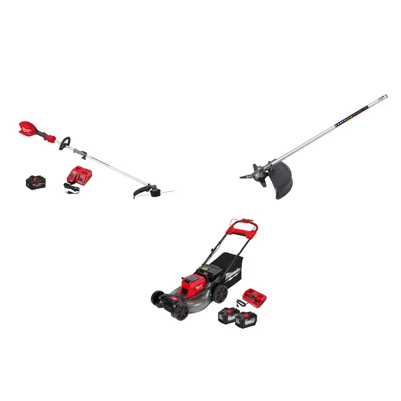 Milwaukee 2823-22Stc M18 Fuel 21" Mower W/Trimmer And Brush Cutter Attachment 1
