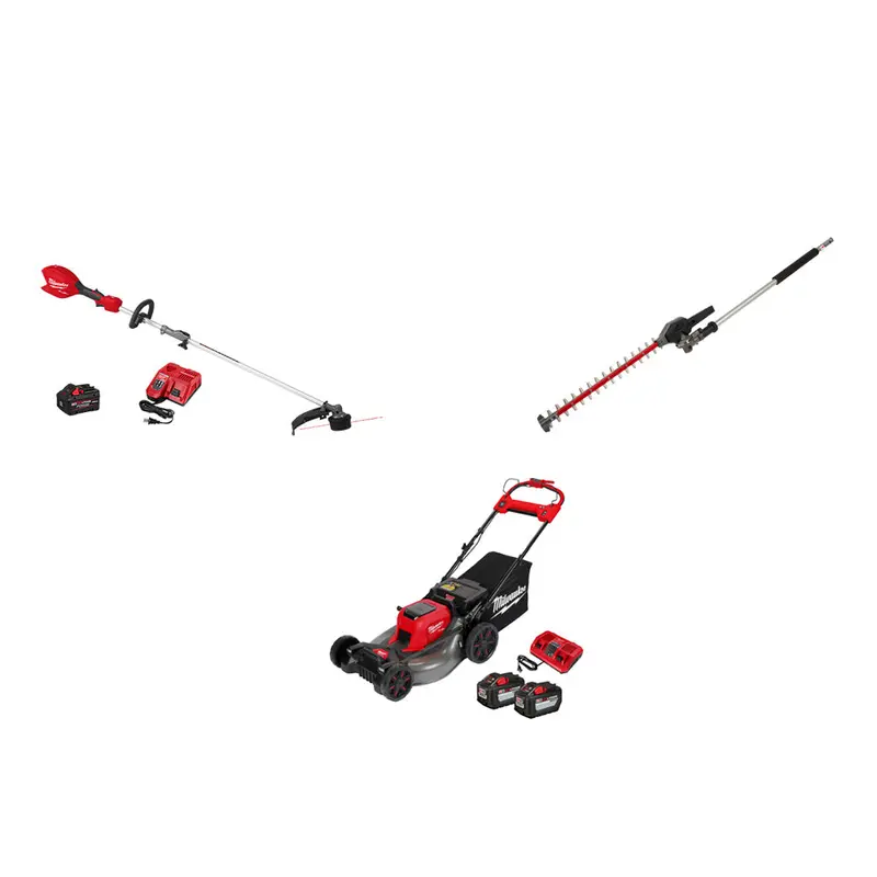Milwaukee 2823-22Sth M18 Fuel 18V 21" Mower W/ Trimmer And Hedge Attachment 1