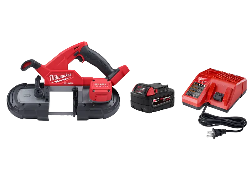 Milwaukee 2829-20X5sk M18 Fuel 18V Compact Band Saw (Tool-Only) Bundle 1
