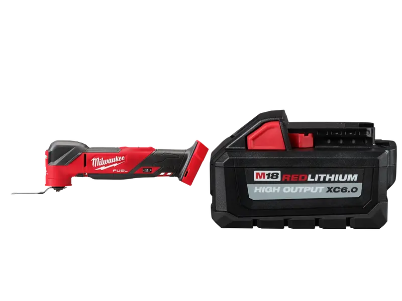 Milwaukee 2836-20X6 M18 Fuel Multi Tool W/ Extra 6Ah Battery 1