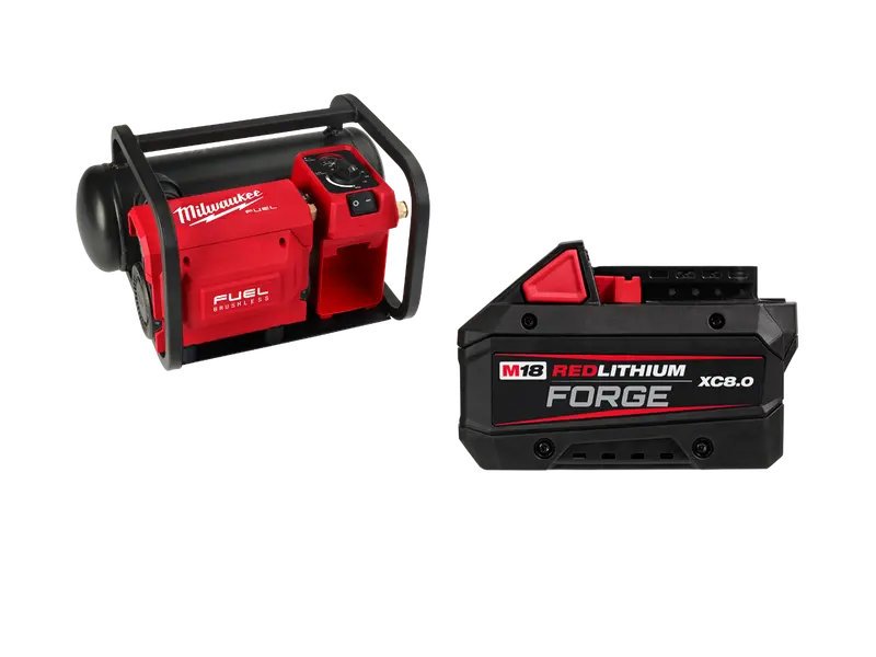 Milwaukee 2840-20B8f M18 Fuel 18V 2 Gallon Compact Compressor W/ 8Ah Battery 1