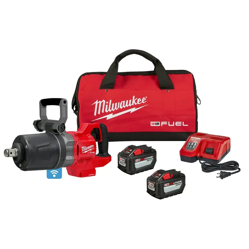 Milwaukee 2868-22Hd M18 Fuel 18V 1" D-Handle High Torque Impact Wrench Kit 1