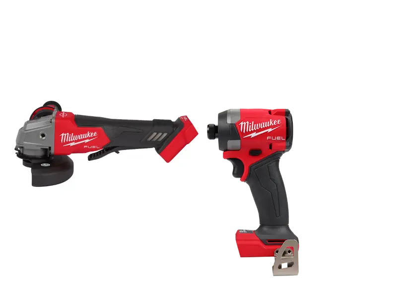 Milwaukee 2880-20Id M18 Fuel 18V 4-1/2"/5" Paddle Switch Grinder W/Impact Driver 1