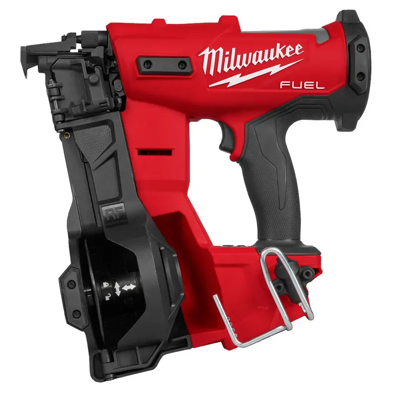 Milwaukee 2909-20 M18 Fuel 18V Cordless Li-Ion Coil Roofing Nailer - Bare Tool 1