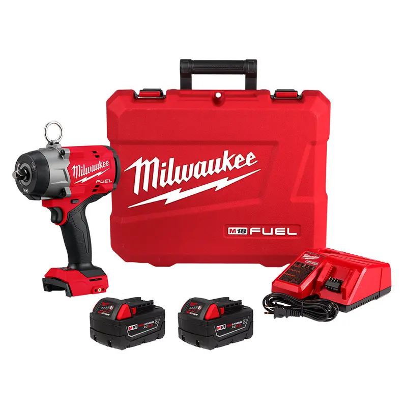 Milwaukee 2966-22 M18 Fuel 18V 1/2" High Torque Impact Wrench W/ Pin Detent Kit 1