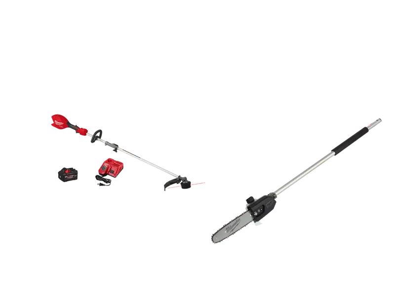 Milwaukee 3016-21Stps M18 Fuel Quik-Lok String Trimmer W/ Pole Saw Attachment 1