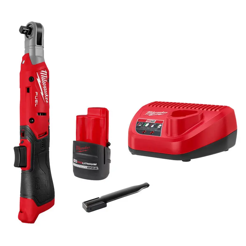 Milwaukee 3053-21 M12 Fuel 12V 3/8" Cordless Li-Ion Ratchet Kit 1