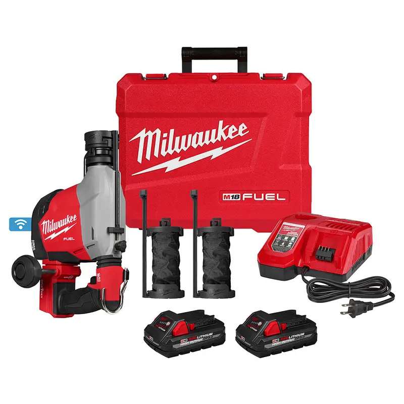 Milwaukee 3311-22 M18 Fuel 18V Overhead Rotary Hammer W/ Dust Extraction 1