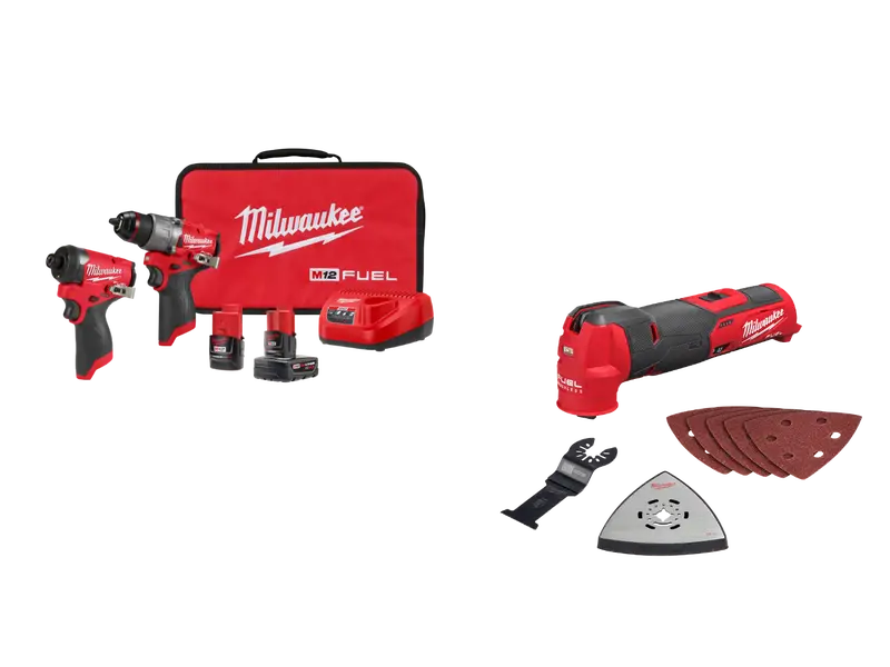 Milwaukee 3497-22Mt M12 Fuel 12V 2-Tool Combo Kit W/ M12 Multi-Tool 1