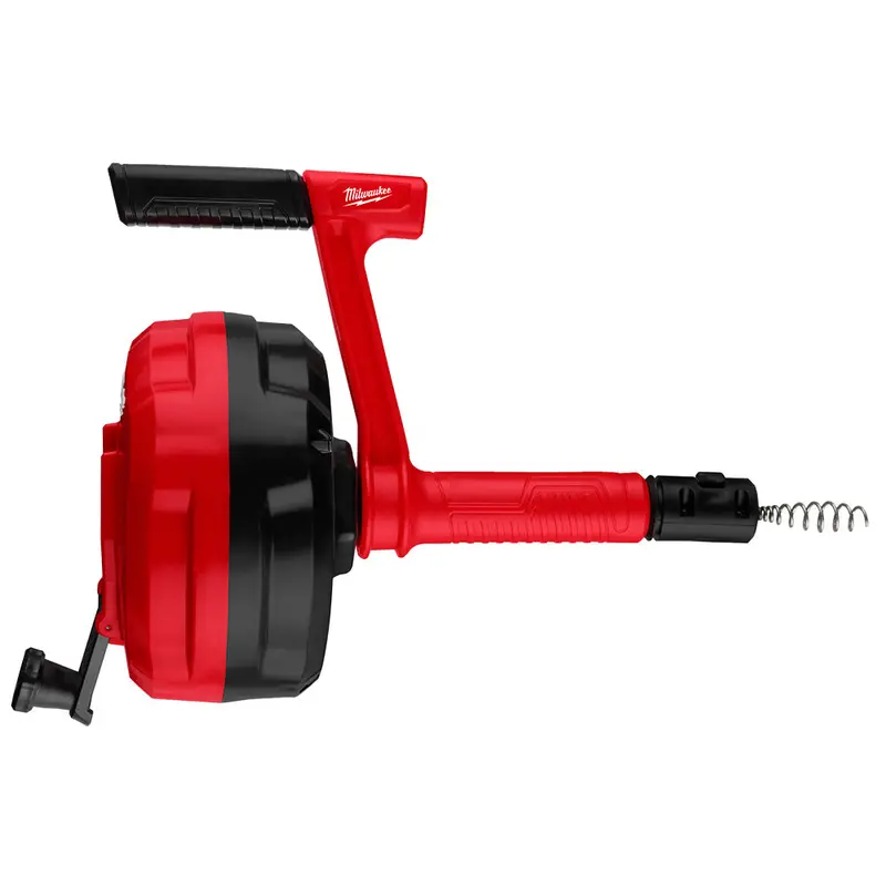 Milwaukee 48-2-57-60 25' Dual Grip Hand Auger W/ Quick Switch Cable Lock 1