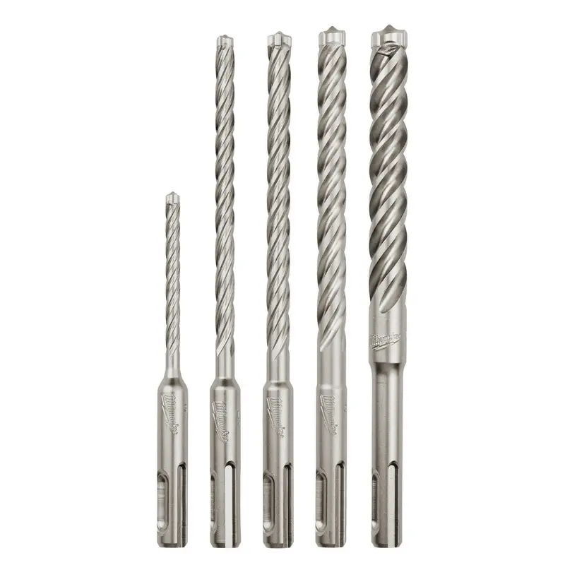 Milwaukee 48-20-7498 Sds-Plus 4Ct Mx4 Rotary Hammer Drill Bit Kit - 5 Pc 1