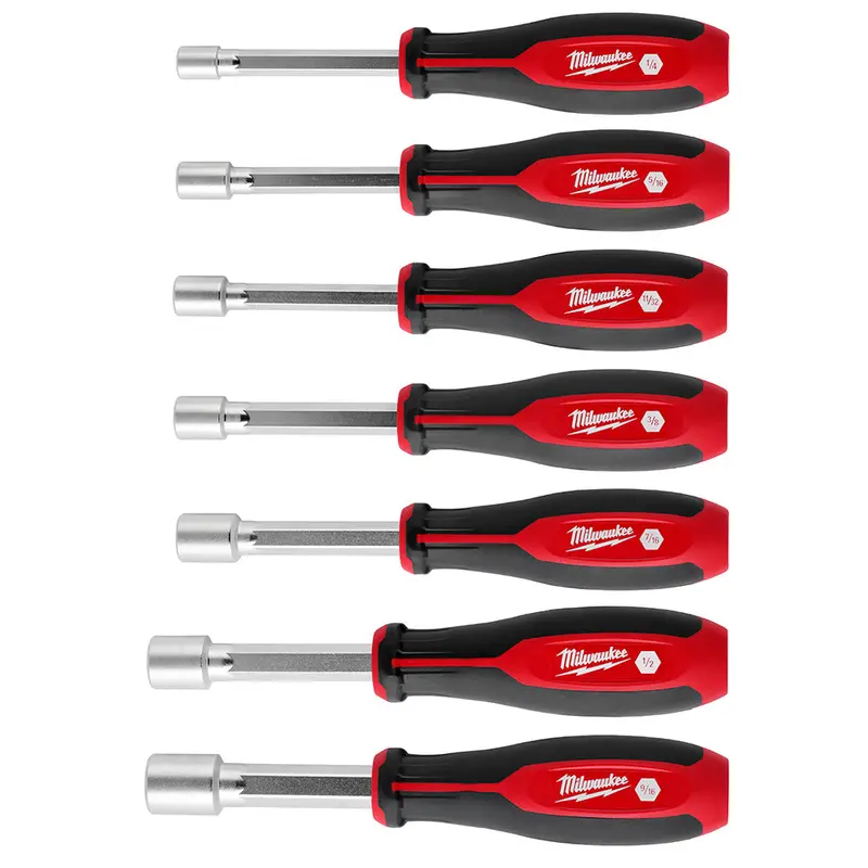 Milwaukee 48-22-2547 Sae Hollowcore Magnetic Nut Driver Set - 7 Pc 1