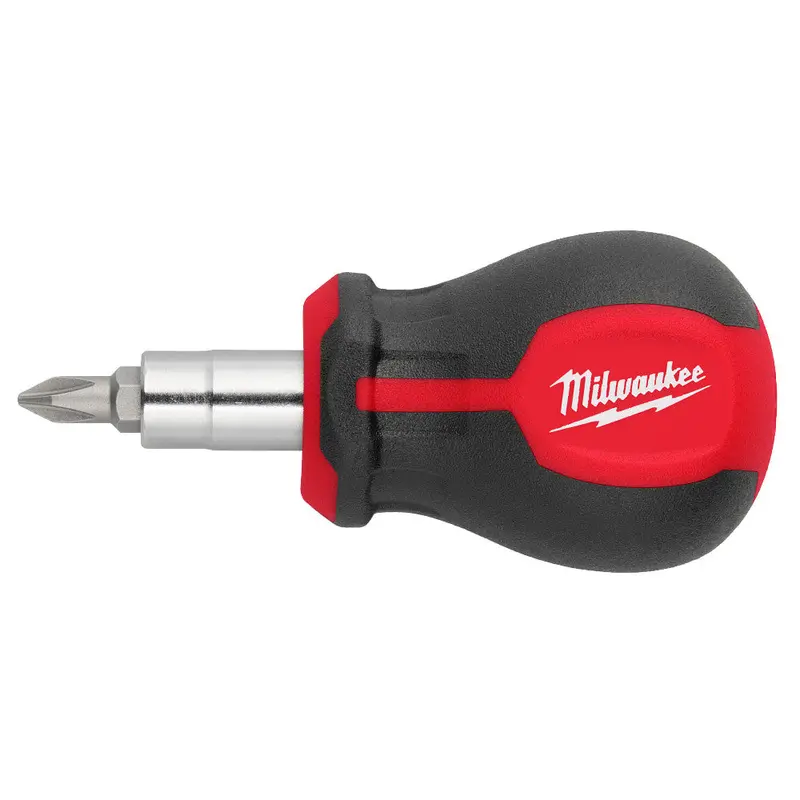 Milwaukee 48-22-2762 6-In-1 Stubby Multi-Bit Screwdriver 1