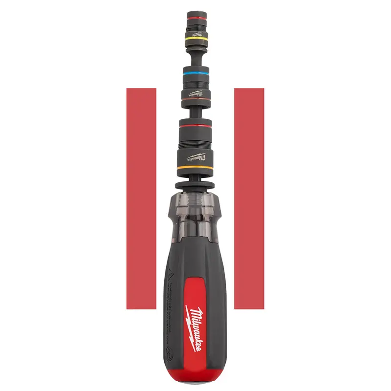Milwaukee 48-22-2921 Multi-Nut Driver Shockwave Impact Duty Magnetic Nut Drivers 1