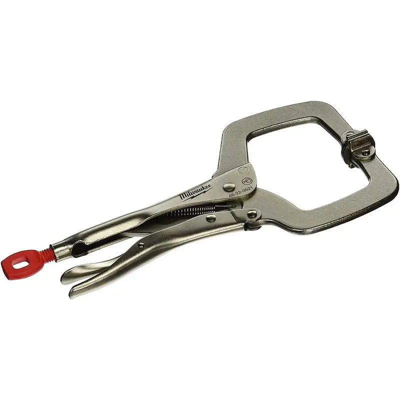 Milwaukee 48-22-3521 11" Torque-Lock Locking C-Clamp Swivel Jaw Pliers 1