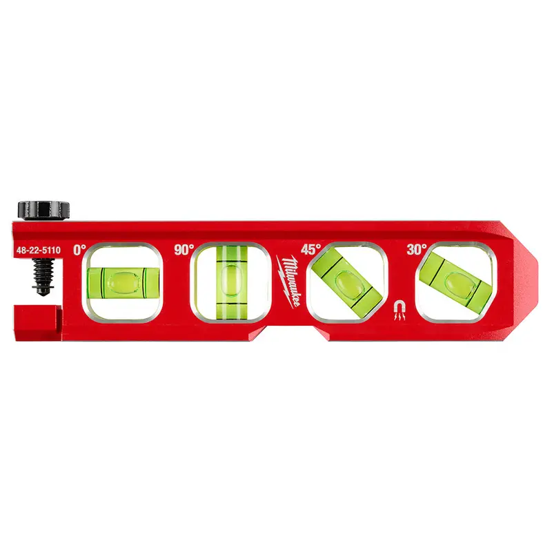 Milwaukee 48-22-5110 6.5" Impact Resistant Pipe Lock Billet Torpedo Level 1