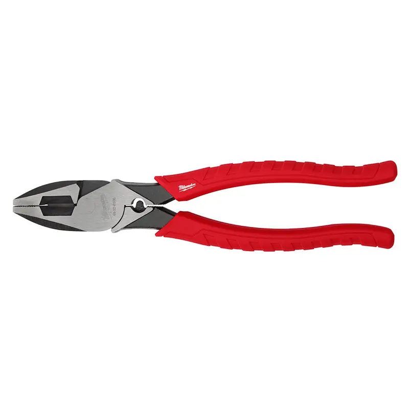 Milwaukee 48-22-6100 9-Inch Iron Carbide Edge High Leverage Lineman's Pliers 1