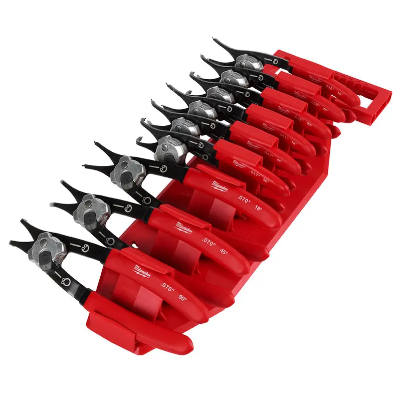 Milwaukee 48-22-6539 Snap Ring Pliers Set - 9 Pc 1