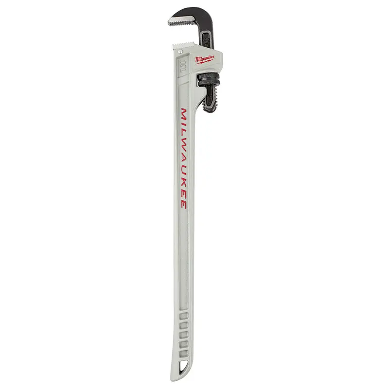 Milwaukee 48-22-7213 10L Aluminum Pipe Wrench W/ Powerlength Handle 1