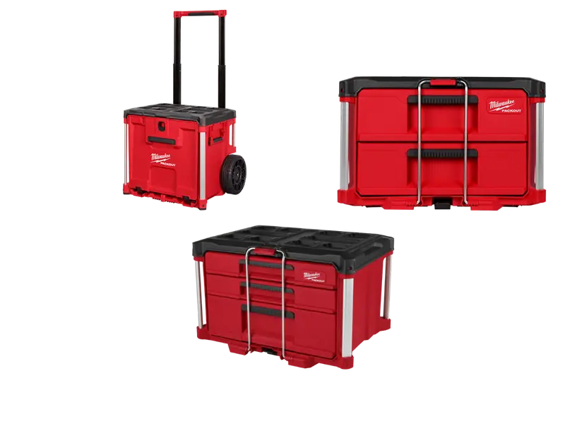 Milwaukee 48-22-8420 Packout Rolling Drawer Tool Box With 2 Drawer Boxes 1