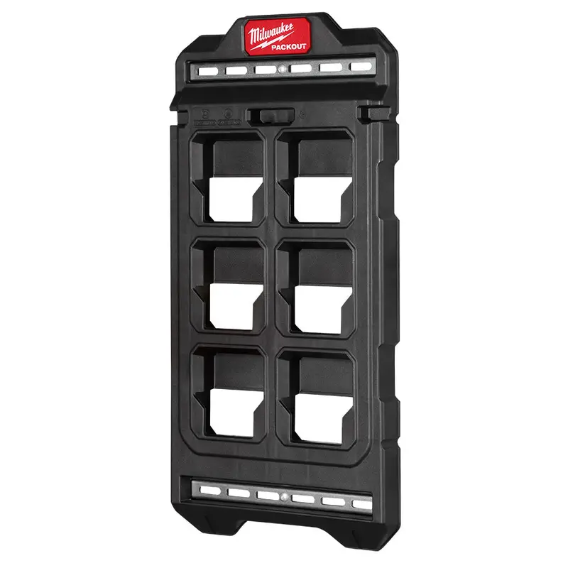 Milwaukee 48-22-8496 Packout Compact Wall Plate W/ Metal Mounting Points 1