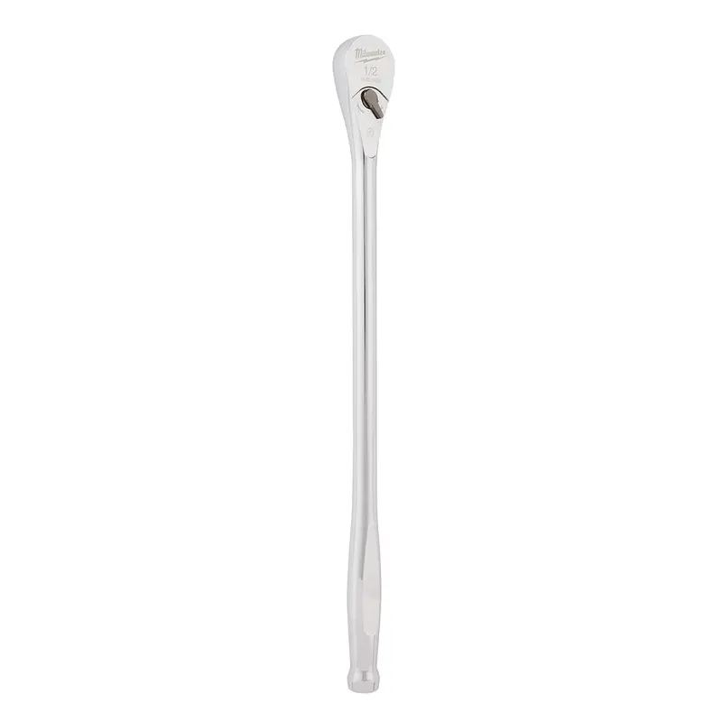 Milwaukee 48-22-9050 1/2” Drive 18” Ratchet Chrome Plated W/ Extended Handle 1