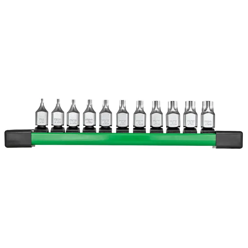 Milwaukee 48-22-9533 1/4" Drive Low-Profile Torx Bit Socket Set - 11 Pc 1