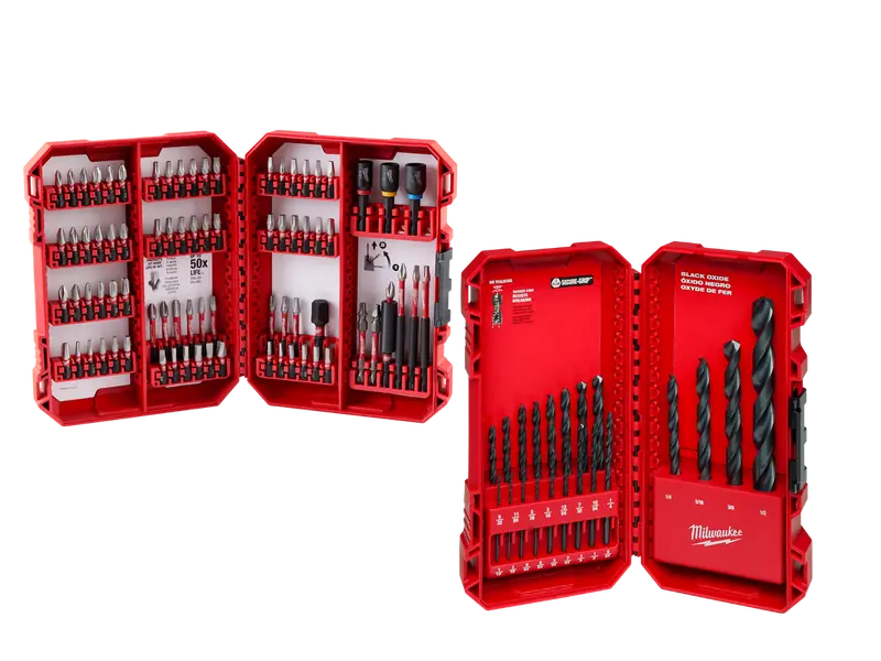 Milwaukee 48-32-4094-B Shockwave Driver Bits W/ Drill Bit Set Bundle - 80 Pc 1