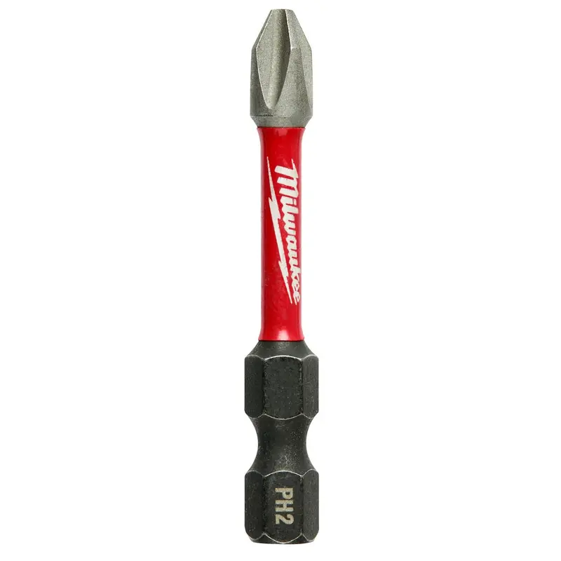 Milwaukee 48-32-5004 2" Ph2 Shockwave Impact Phillips Bits - 15 Pk 1